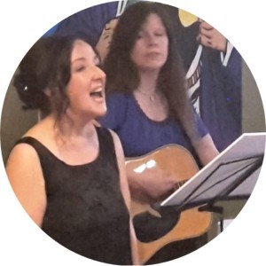 Karen & Sheena performing at Big Mouth Coffee Co