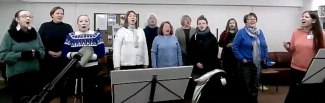 Attendees at Dynamic Meladies Songbirds Group